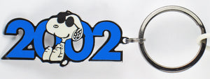 2002 Snoopy Joe Cool Metal and Enamel Key Chain