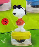 Snoopy 7 Eleven Promo Roller Stamp RUBBER STAMP - Joe Cool - snoopn4pnuts.com