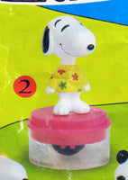 Snoopy 7 Eleven Promo Roller Stamp RUBBER STAMP - Snoopy Yellow Shirt - snoopn4pnuts.com