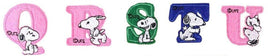SNOOPY ALPHABET PATCH (Q - U) - snoopn4pnuts.com