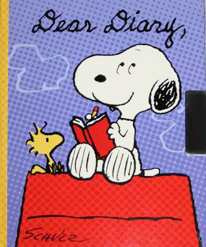 Snoopy Locking Diary - Dear Diary