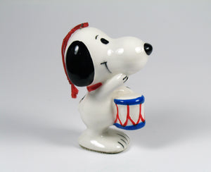 1975 Bicentennial Series Christmas Ornament - Snoopy Drummer