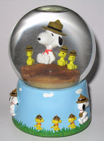 Flambro Beagle Scouts Musical Water Globe - "Sunshine On My shoulders" - snoopn4pnuts.com
