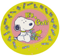 Baby Snoopy Balloon - It's A Girl!