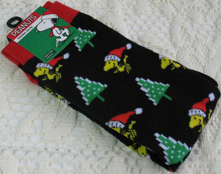 Men's Christmas Woodstock Socks - snoopn4pnuts.com