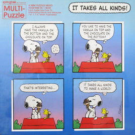 Snoopy Multi - Puzzle Jigsaw Puzzles - snoopn4pnuts.com