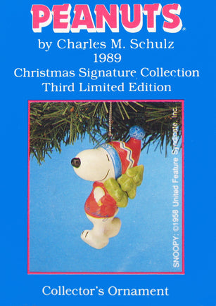 1989 Snoopy's Christmas Tree Christmas Ornament - snoopn4pnuts.com