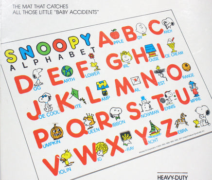 Snoopy Splash and Splatter Mat - snoopn4pnuts.com