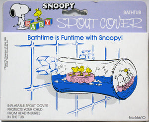 Snoopy Bathtub Inflatable Spout Cover