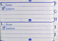 Snoopy Vintage Telephone Index / Address Book - RARE! (New But Near Mint) - snoopn4pnuts.com