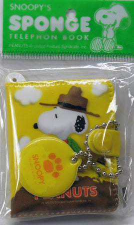 Snoopy Mini Phone and Memo Book - snoopn4pnuts.com