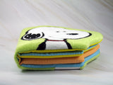 Baby Snoopy Plush and Padded Cloth Baby Book
