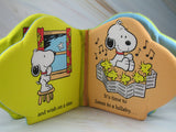 Baby Snoopy Plush and Padded Cloth Baby Book