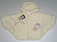 Snoopy Lined Sherpa Fleece Toddler Cape With Snoopy Ears - Very High Quality! - snoopn4pnuts.com