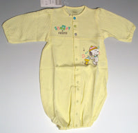 Snoopy and Friend Convertible Infant Gown To Sleeper - SO UNIQUE! - snoopn4pnuts.com