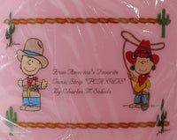 Peanuts Cowboys Kids Cup With Lid - snoopn4pnuts.com