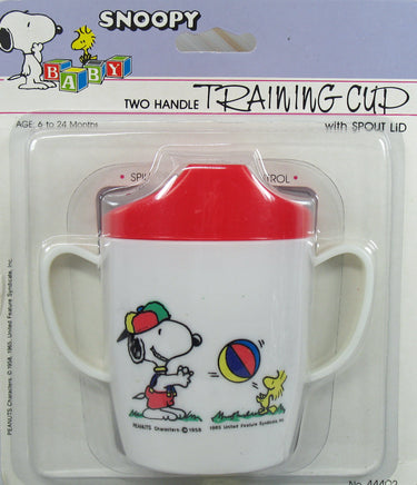 Snoopy 2 - Handle Training Cup - snoopn4pnuts.com