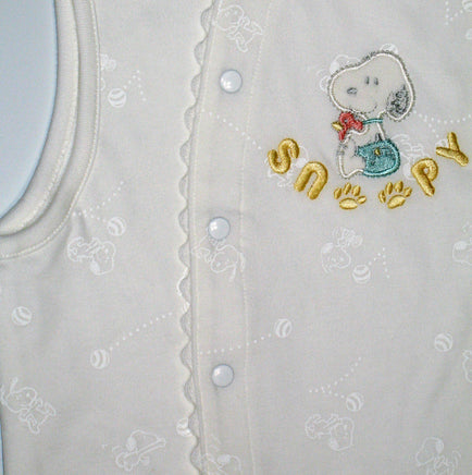 Snoopy Embroidered Snap - Front Toddler Shirt - Very High Quality! - snoopn4pnuts.com