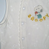 Snoopy Embroidered Snap-Front Toddler Shirt - Very High Quality!