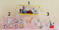 Peanuts Gang Clear Cosmetics Bag - snoopn4pnuts.com