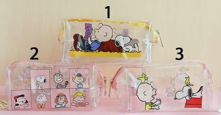 Peanuts Gang Clear Cosmetics Bag - snoopn4pnuts.com