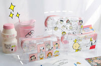 Peanuts Gang Clear Cosmetics Bag - snoopn4pnuts.com