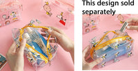 Peanuts Gang Clear Cosmetics Bag - snoopn4pnuts.com
