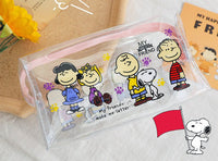 Peanuts Gang Clear Cosmetics Bag - snoopn4pnuts.com