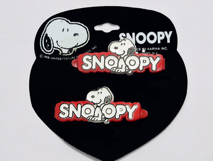 Snoopy Barrette Set - snoopn4pnuts.com