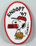 SNOOPY BASEBALL '67 PATCH