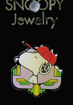Snoopy Baseball Pin - snoopn4pnuts.com