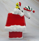 1987 Snoopy's Doghouse Bell Ornament - Charles Schulz Signature Series