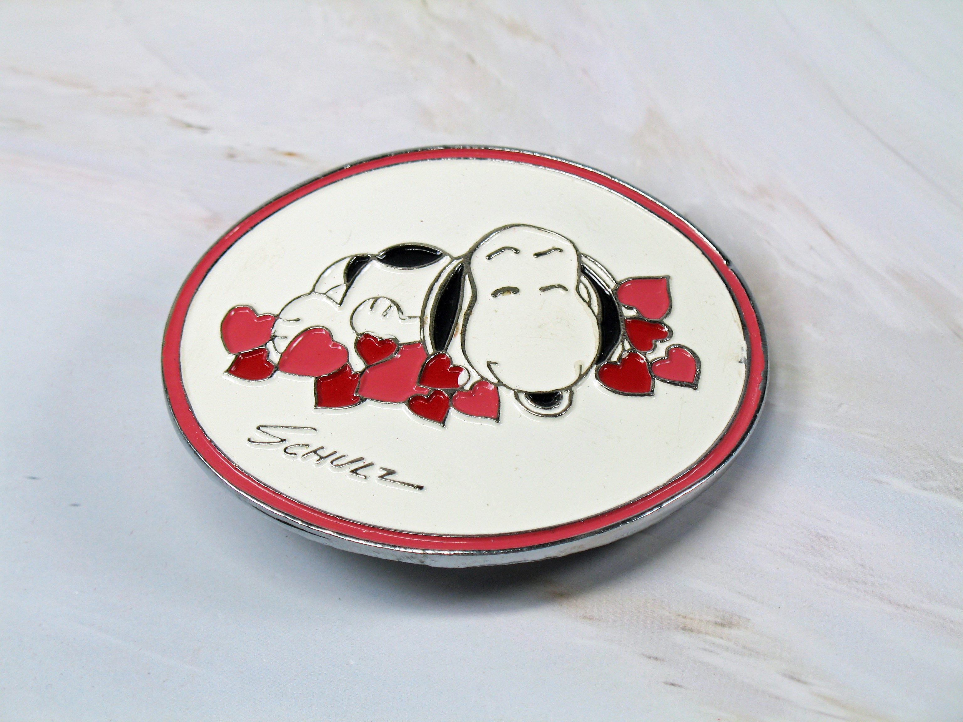 Snoopy belt shop buckle