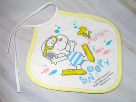 Snoopy Soft Cotton Bib - snoopn4pnuts.com