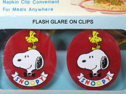 Snoopy Melamine Napkin Clips - snoopn4pnuts.com