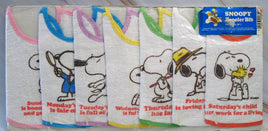 Snoopy "Days of the Week" Drooler Bib Set - snoopn4pnuts.com
