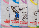 Snoopy "Days of the Week" Drooler Bib Set