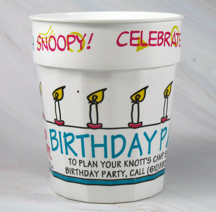 Camp Snoopy Birthday Cup - snoopn4pnuts.com