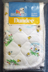 Dundee Baby Snoopy Quilted Blanket