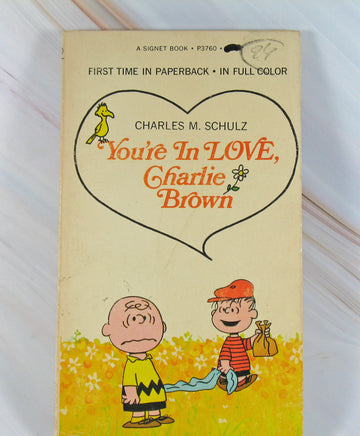 You're In Love, Charlie Brown Book (Colored Pages) FIRST EDITION - snoopn4pnuts.com