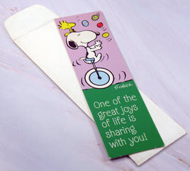 Snoopy Vintage Book Mark With Envelope - snoopn4pnuts.com