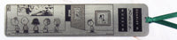 Charles Schulz Museum Metal Bookmark - Silver Metallic Finish - snoopn4pnuts.com