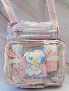 Baby Snoopy Bottle Bag With Feeding Accessories