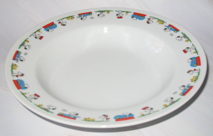 Snoopy Imported Ceramic Soup Bowl (Labeled "Not For Sale" - Possible Japanese Prototype)