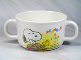 Peanuts Melamine 2-Handled Cup - RARE Japanese Sample!