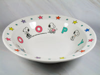Peanuts Melamine Soup Bowl - RARE Japanese Sample! - snoopn4pnuts.com