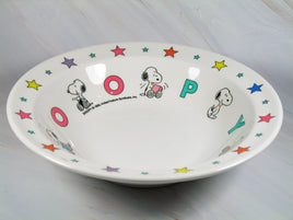 Peanuts Melamine Soup Bowl - RARE Japanese Sample! - snoopn4pnuts.com