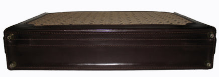 Snoopy Vintage Leather Attache (Briefcase) With Locks and Keys - RARE! (Hinges Don't Support Lid) - snoopn4pnuts.com