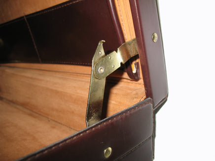 Snoopy Vintage Leather Attache (Briefcase) With Locks and Keys - RARE! (Hinges Don't Support Lid) - snoopn4pnuts.com