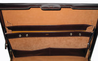 Snoopy Vintage Leather Attache (Briefcase) With Locks and Keys - RARE! (Hinges Don't Support Lid) - snoopn4pnuts.com